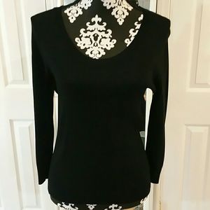 Ladies Joseph A Black Sweater